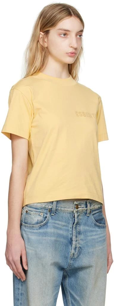 商品Essentials|Yellow Crewneck T-Shirt,价格¥190,第2张图片详细描述