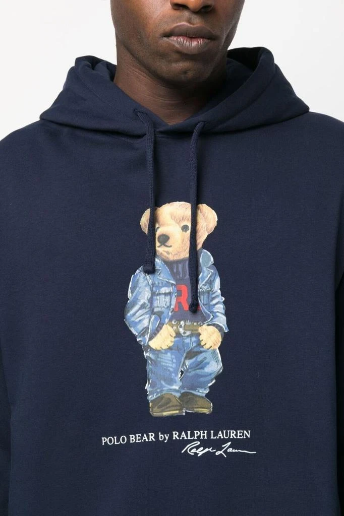 商品Ralph Lauren|Polo bear fleece hoodie,价格¥1083,第4张图片详细描述