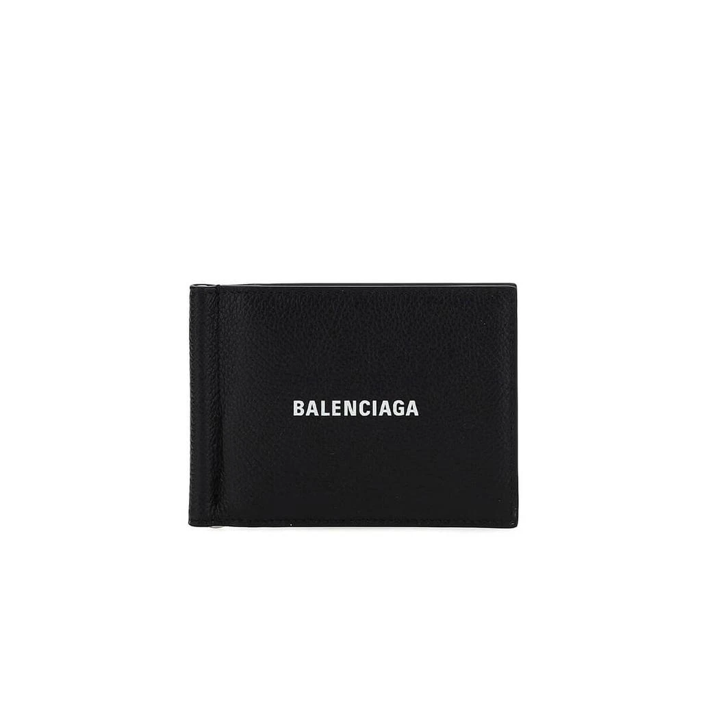 商品Balenciaga|Leather Bifold Card Holder,价格¥2509,第1张图片