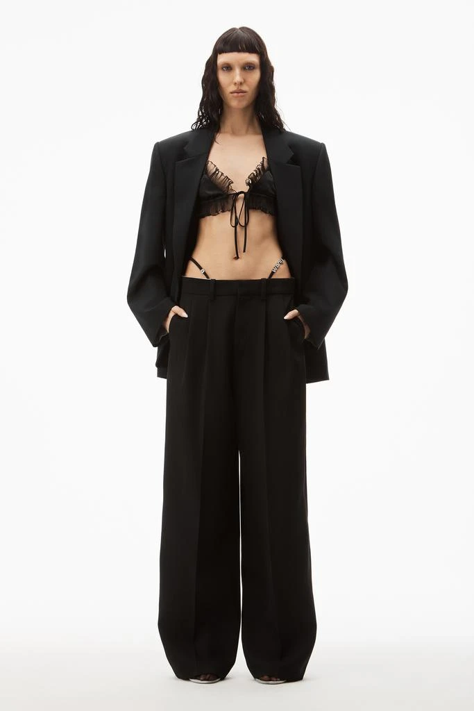 商品Alexander Wang|G-string Trouser In Wool Tailoring,价格¥3133,第2张图片详细描述