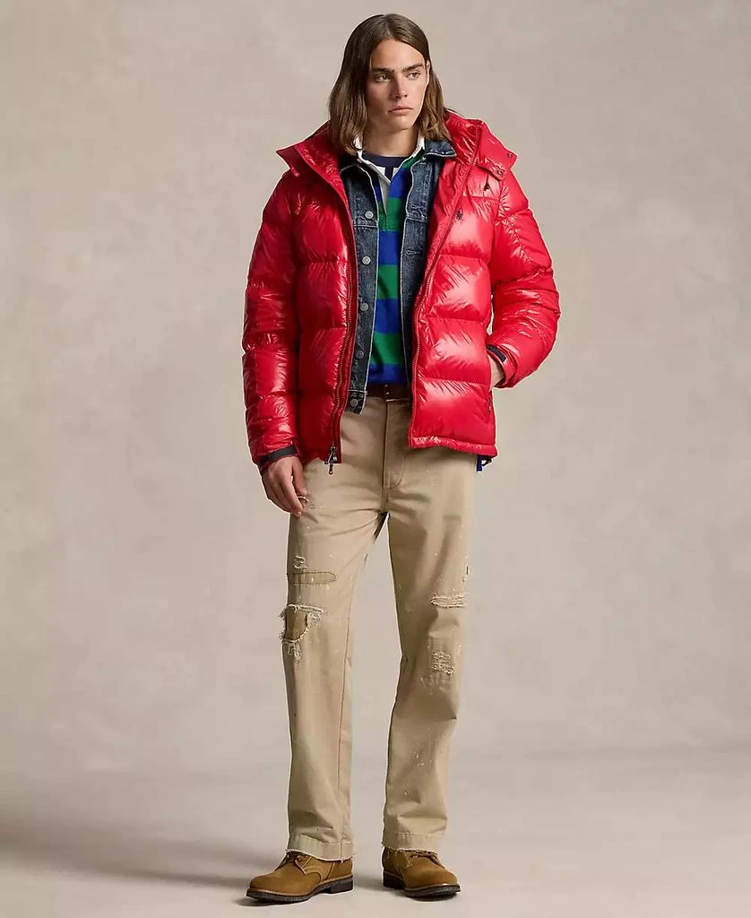 商品Ralph Lauren|Men's The Gorham Glossy Down Jacket,价格¥1581,第4张图片详细描述