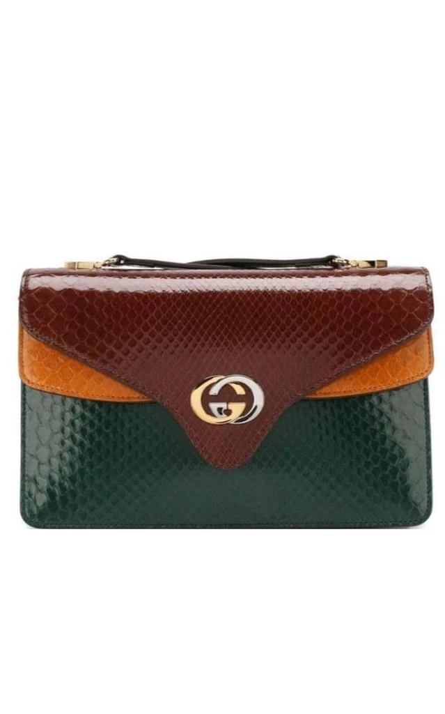 商品Gucci|Small Python Shoulder Bag,价格¥20242,第1张图片
