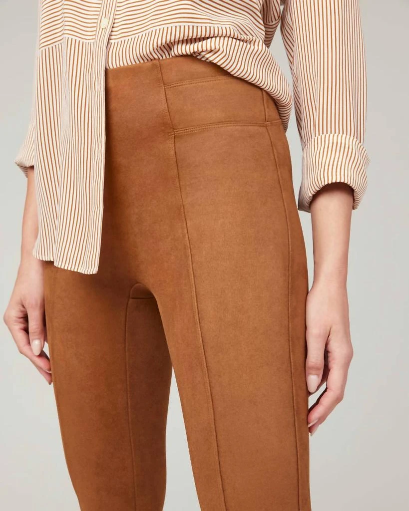 商品SPANX|Faux Suede Leggings in Rich Caramel,价格¥788,第2张图片详细描述