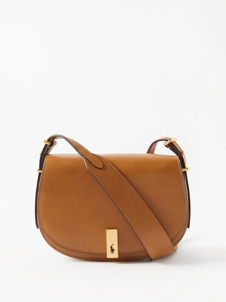 商品Ralph Lauren|Polo ID leather cross-body bag,价格¥6164,第1张图片