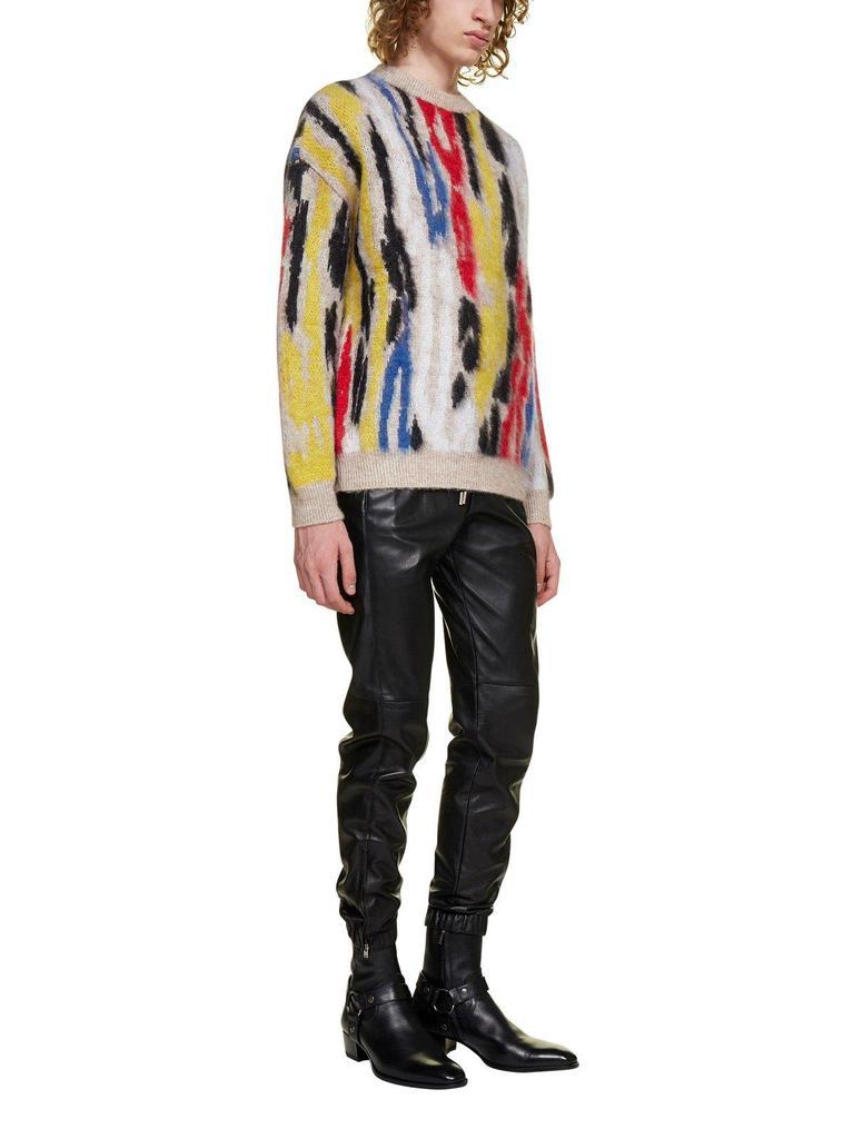 商品Yves Saint Laurent|Saint Laurent Jacquard Crewneck Sweater,价格¥5306,第5张图片详细描述