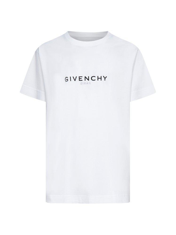 商品Givenchy|Givenchy Logo Printed Round Neck T-Shirt,价格¥2084-¥2542,第1张图片