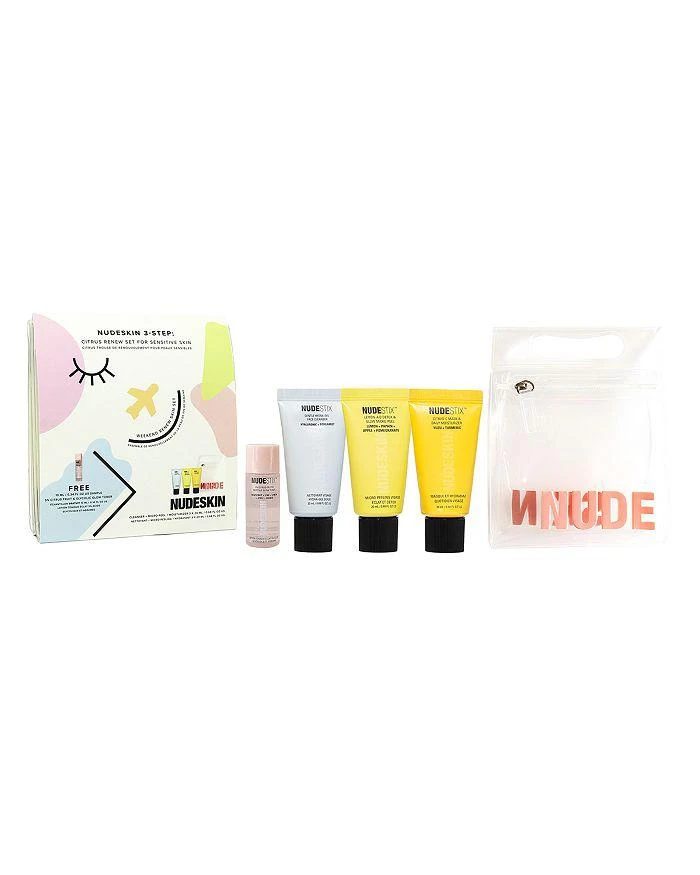 商品NUDESTIX|3-Step Citrus Renew Set for Gentle Skin ($35 value),价格¥225,第1张图片