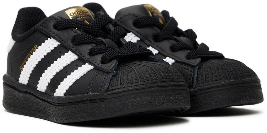 商品Adidas|Baby Black & White Superstar Sneakers,价格¥320,第4张图片详细描述