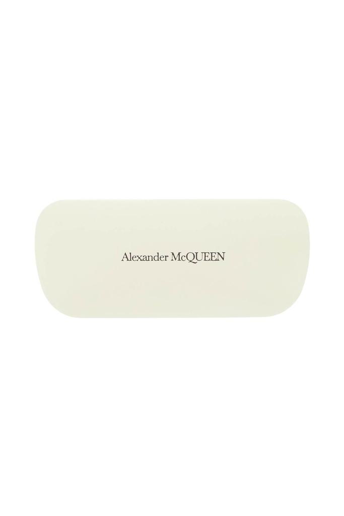 商品Alexander McQueen|ROUNDED ANGLED SUNGLASSES,价格¥1607,第6张图片详细描述