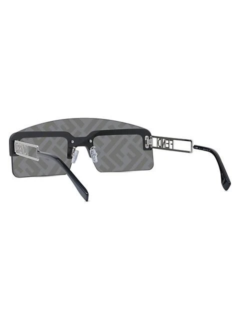 商品Fendi|142MM Logo Shield Sunglasses,价格¥4442,第5张图片详细描述