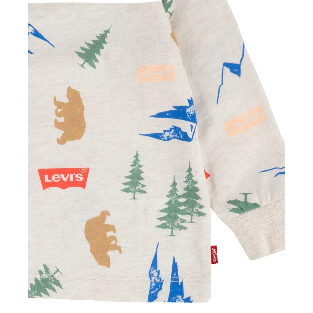商品Levi's|Baby Boys Happy Camper T-shirt and Overall, 2 Piece Set,价格¥206,第4张图片详细描述