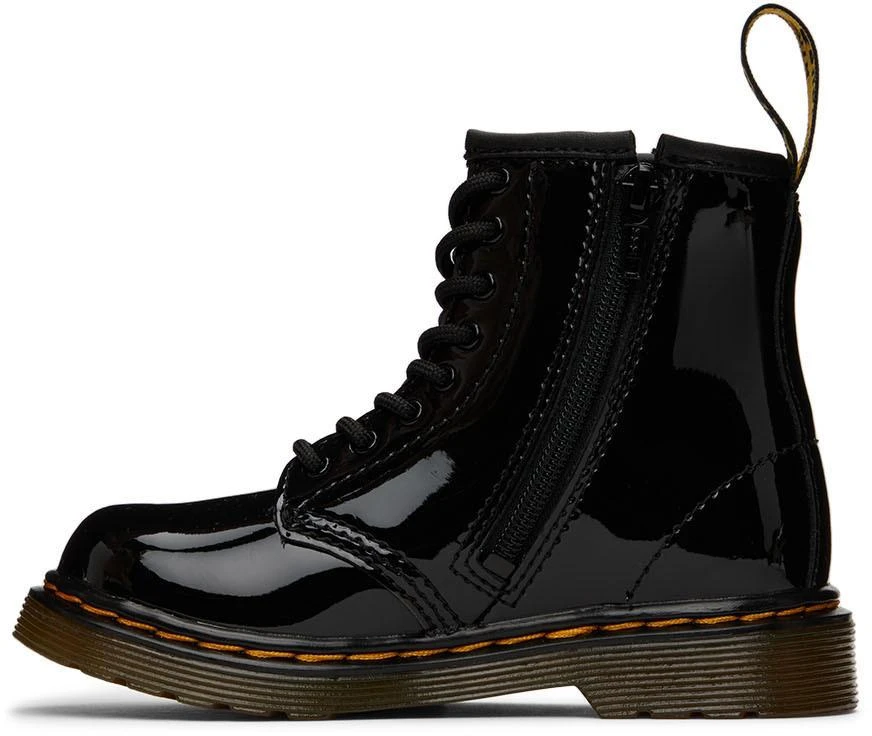 商品Dr. Martens|Baby Black Patent 1460 Boots,价格¥549,第3张图片详细描述