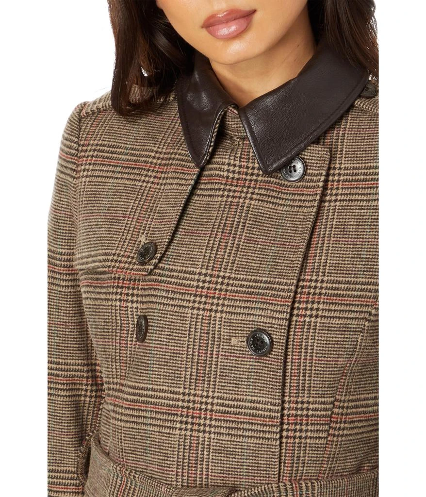 商品Ralph Lauren|Plaid Wool Trench,价格¥1535,第3张图片详细描述