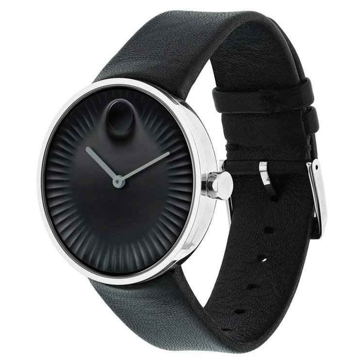 商品Movado|男士瑞界硅胶腕带手表,价格¥3144,第2张图片详细描述