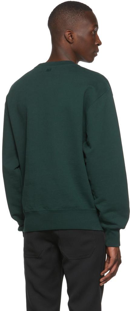 商品AMI|SSENSE Exclusive Green Ami de Cœur Sweatshirt,价格¥2437,第5张图片详细描述