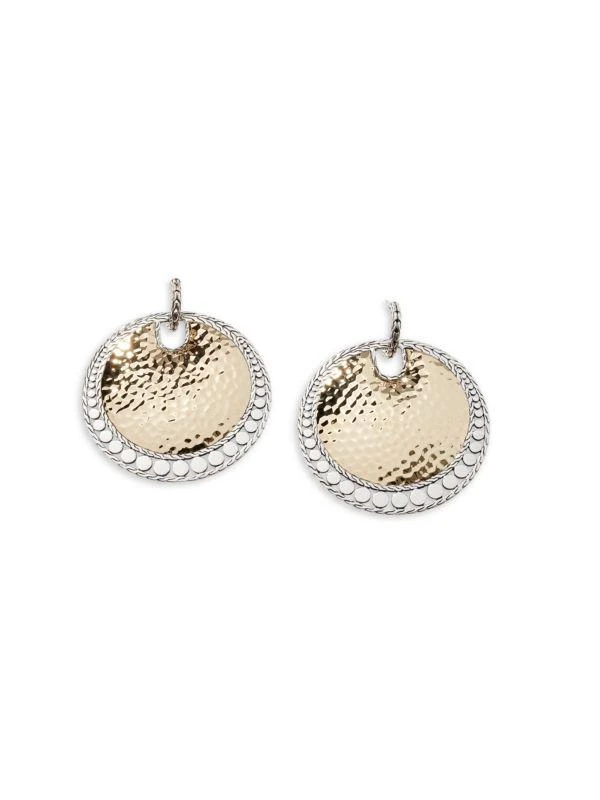 商品John Hardy|Dot 18K Goldplated Sterling Silver Drop Earrings,价格¥8519,第1张图片