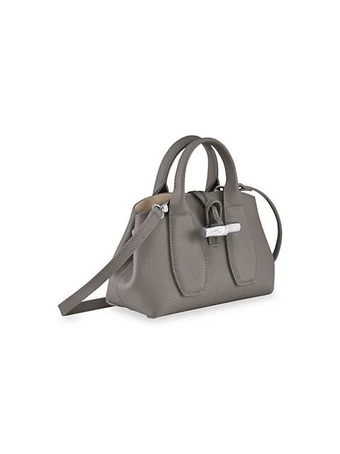 商品Longchamp|XS Roseau Leather Top Handle Bag,价格¥1434,第4张图片详细描述