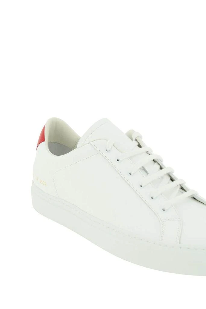 商品Common Projects|RETRO LOW LEATHER SNEAKERS,价格¥1952,第4张图片详细描述