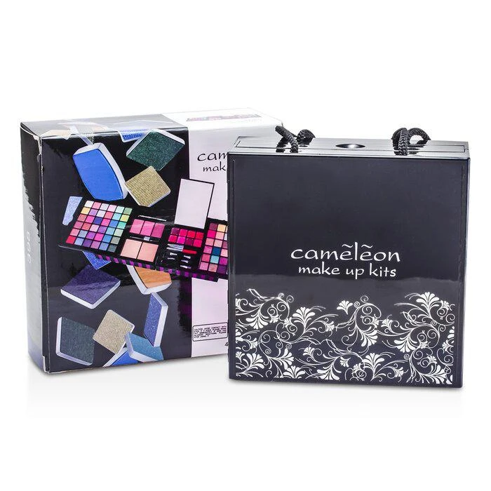 商品Cameleon|Cameleon 彩妆组合398: (72x 眼影, 2x 粉饼, 3x 胭脂, 8x 唇彩, 1x 迷你睫毛膏, 6x妆刷) One Size,价格¥336,第2张图片详细描述