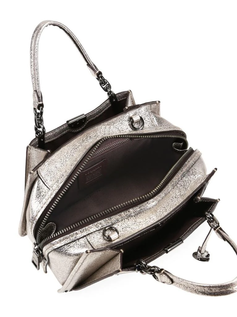 商品Coach|Dreamer 21 Metallic Leather Satchel,价格¥1043,第2张图片详细描述