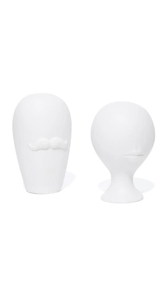 商品Jonathan Adler|Jonathan Adler Mr. and Mrs. Muse 盐 + 胡椒瓶,价格¥375,第1张图片