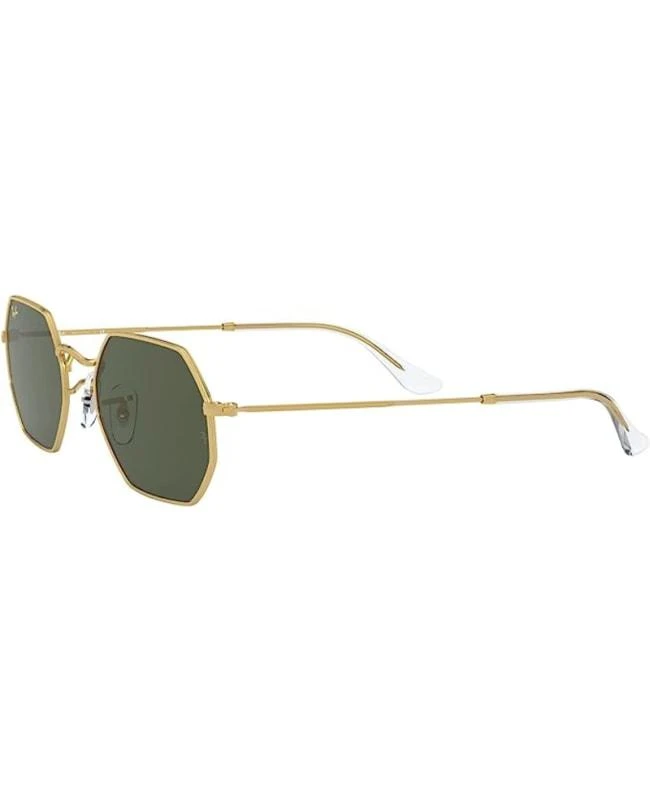 商品Ray-Ban|Ray-Ban Gold Octagonal Metal Green Unisex Sunglasses RB3556N 001 53,价格¥736,第3张图片详细描述