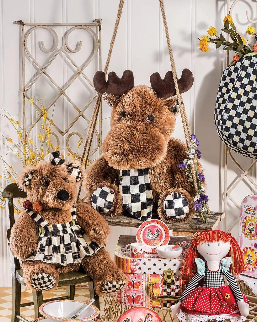 商品MacKenzie-Childs|Kenzie the Bear Stuffed Teddy Bear,价格¥699,第2张图片详细描述