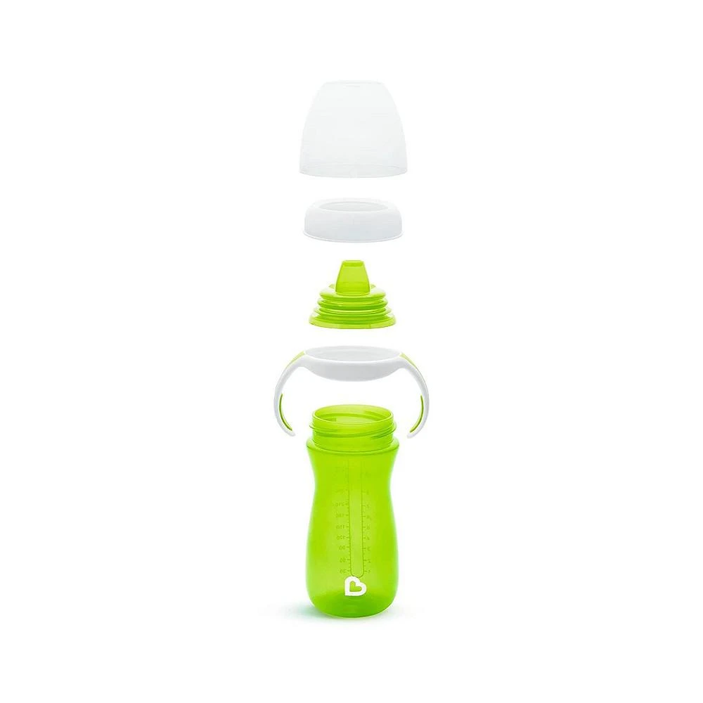 商品Munchkin|Gentle Transition Sippy Cup with Removable Handles, 10 oz, Green,价格¥121,第3张图片详细描述