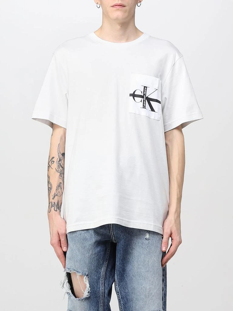 商品Calvin Klein|Calvin Klein Jeans t-shirt with CK logo,价格¥157,第1张图片