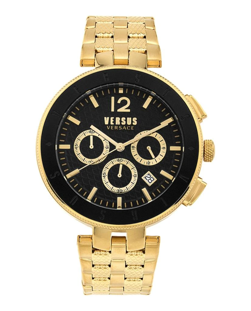 商品Versus Versace|Logo Gent Chrono Bracelet Watch,价格¥894,第1张图片