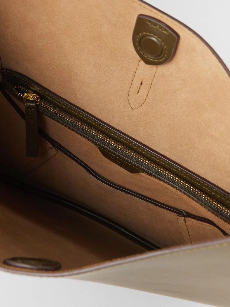商品Ralph Lauren|Polo ID medium leather shoulder bag,价格¥7958,第5张图片详细描述