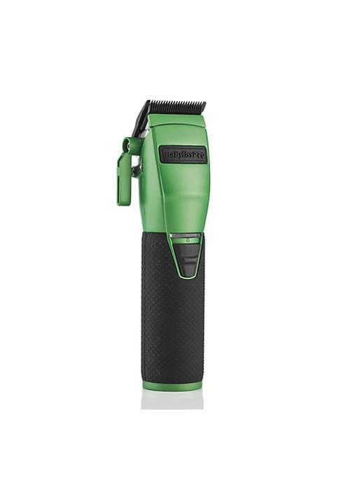 商品Babyliss Pro|FX870GI BOOST+ Influencer Collection Cordless Clipper - Green + FOILFX02 Cordless Metal Double Foil Shaver FXFS2B-BLACK + Professional Barber Mat,价格¥2214,第6张图片详细描述