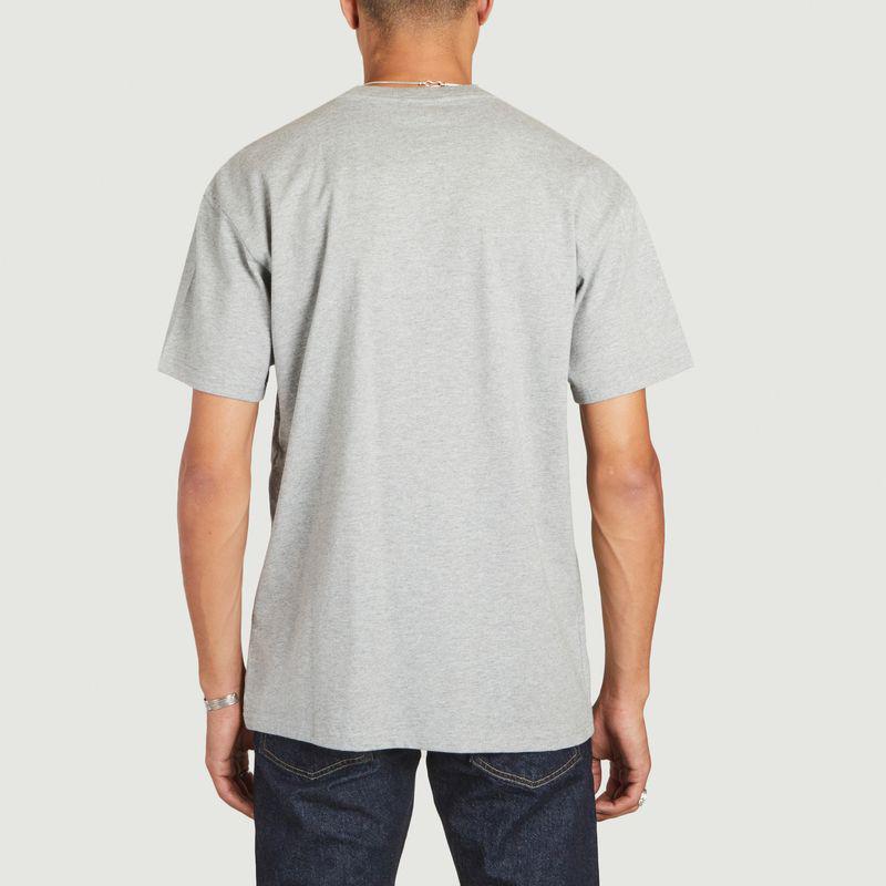 商品Carhartt|T-Shirt S/S Chase Grey Heather Gold Carhartt WIP,价格¥252,第5张图片详细描述