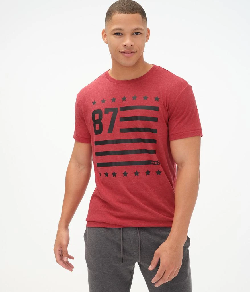 商品Aeropostale|Men's 87 Flag Graphic Tee,价格¥199,第4张图片详细描述