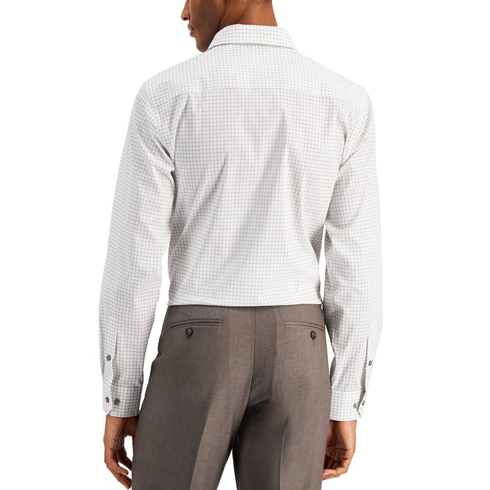 Men's Slim Fit 2-Way Stretch Performance Dress Shirt, Created for Macy's商品第2张图片规格展示