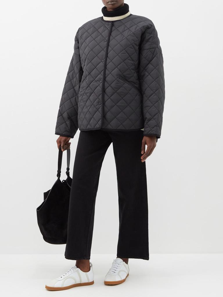 商品Totême|Dublin diamond-quilted soft-shell jacket,价格¥3656,第4张图片详细描述