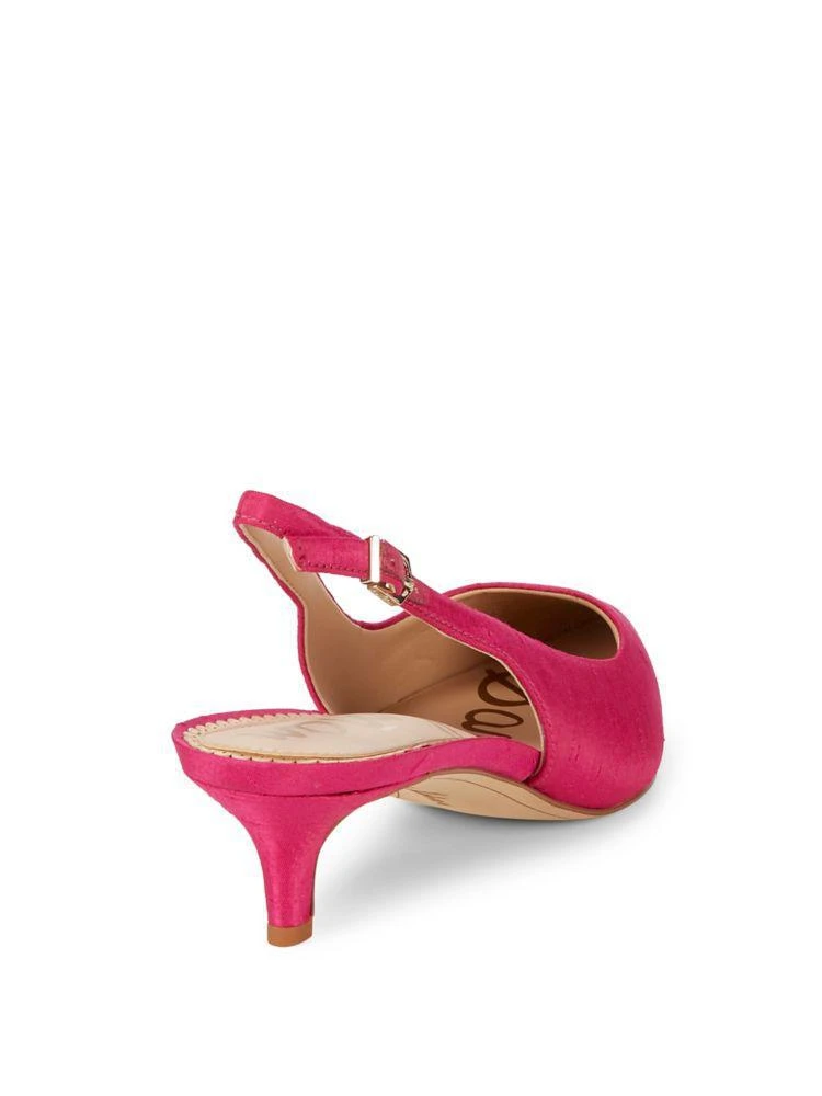 商品Sam Edelman|Ludlow Kitten Heel Slingback Pumps,价格¥544,第3张图片详细描述