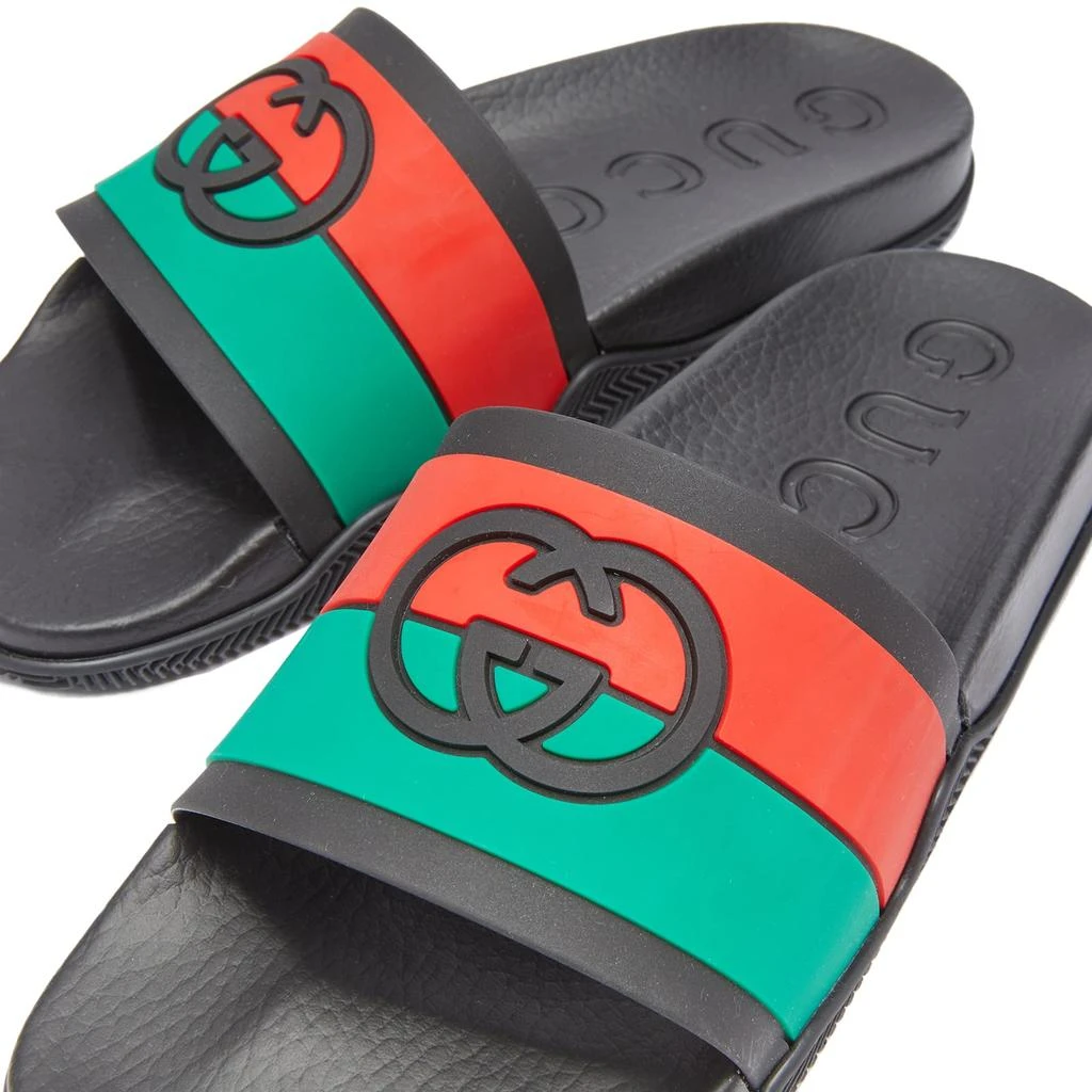 商品Gucci|Gucci Rg GG Pool Slide,价格¥2309,第4张图片详细描述