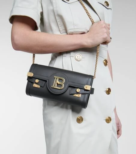 商品Balmain|B-Buzz 23 leather crossbody bag,价格¥8089,第2张图片详细描述