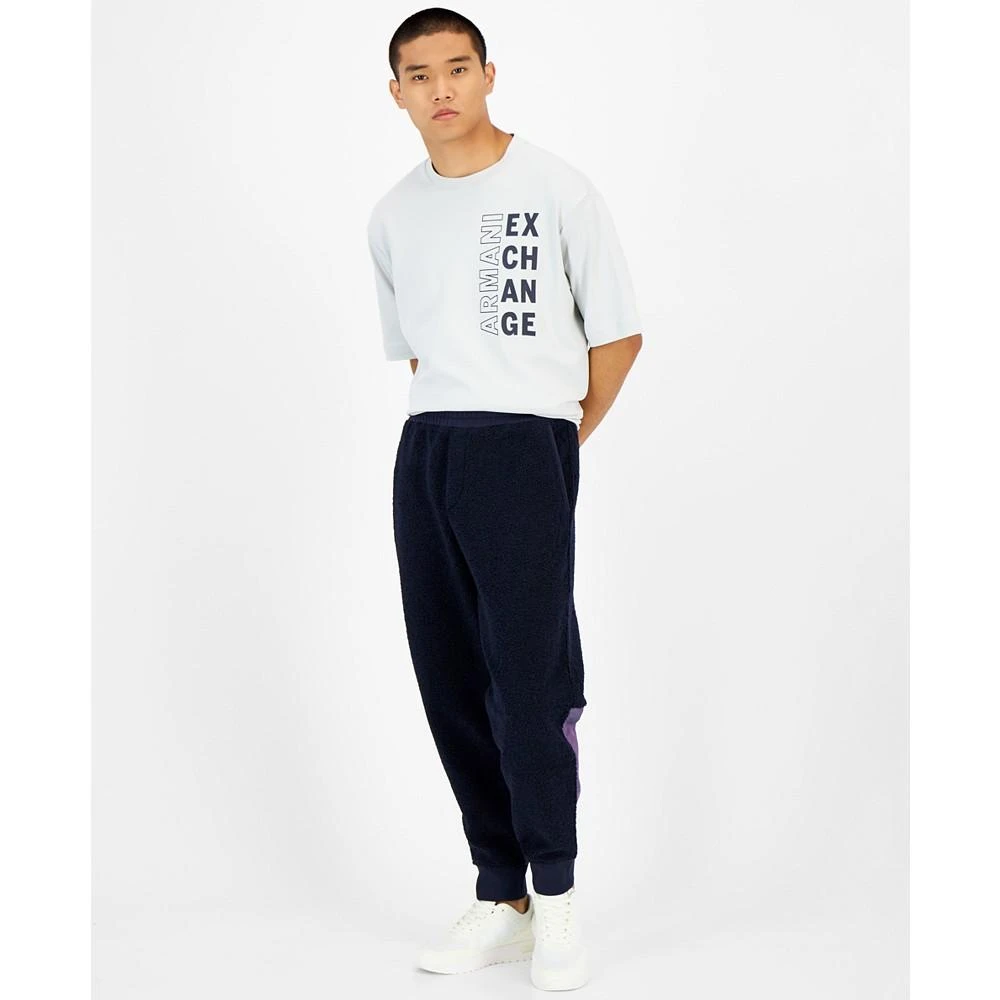 Men's Teddy Fleece Colorblock Sweatpants 商品