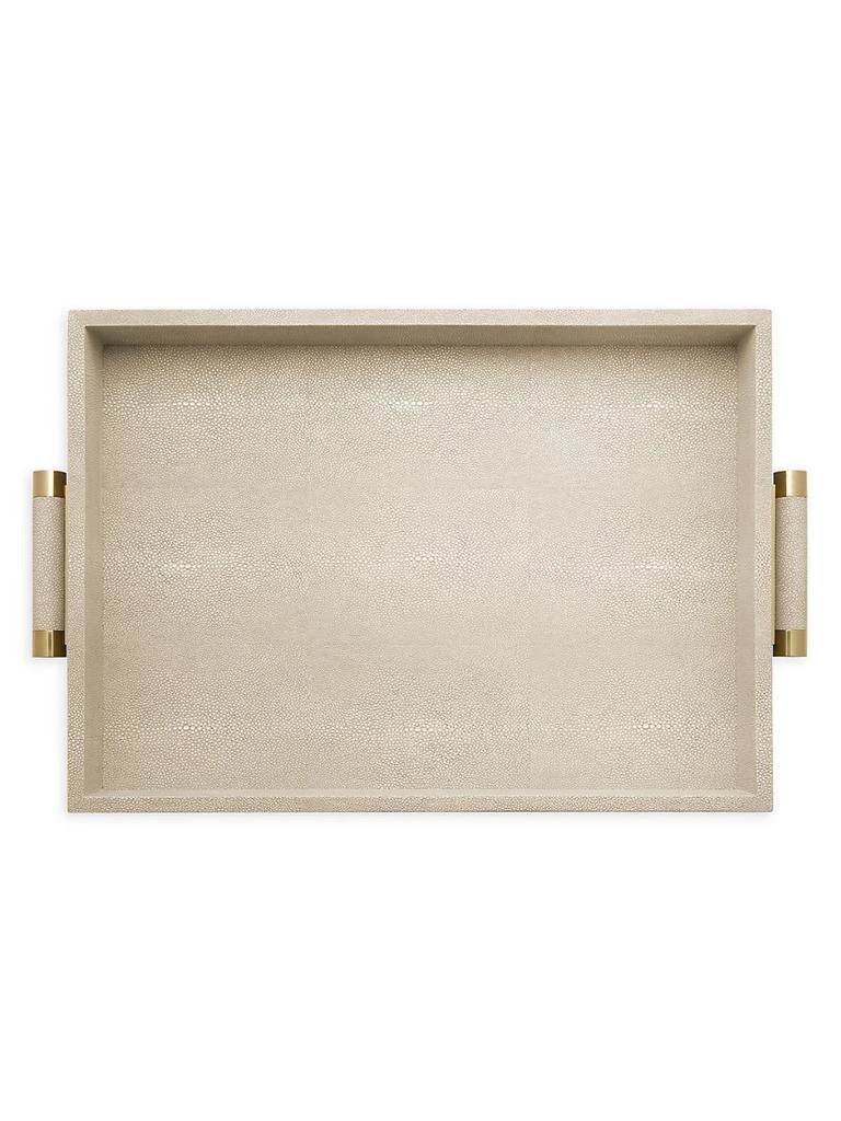 商品AERIN|Classic Shagreen Serving Tray,价格¥3185,第1张图片