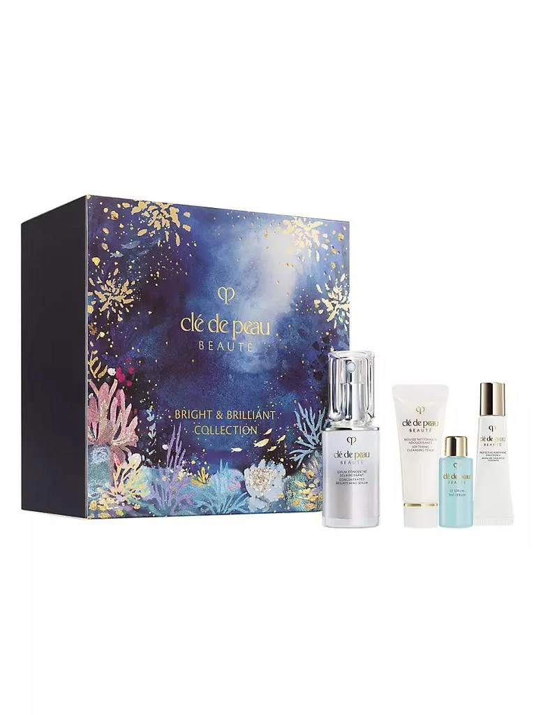 商品Cle de Peau|Bright & Brilliant 4-Piece Skin Care Collection,价格¥1586,第1张图片