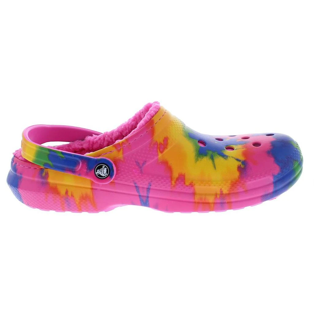 商品Crocs|Crocs Mens Classic Lined Tie Dye Slip On Clogs,价格¥177,第4张图片详细描述