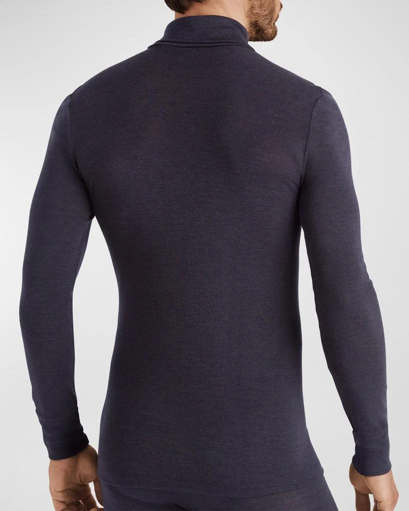 商品Hanro|Men’s Woolen Silk Turtleneck Shirt,价格¥1755,第3张图片详细描述
