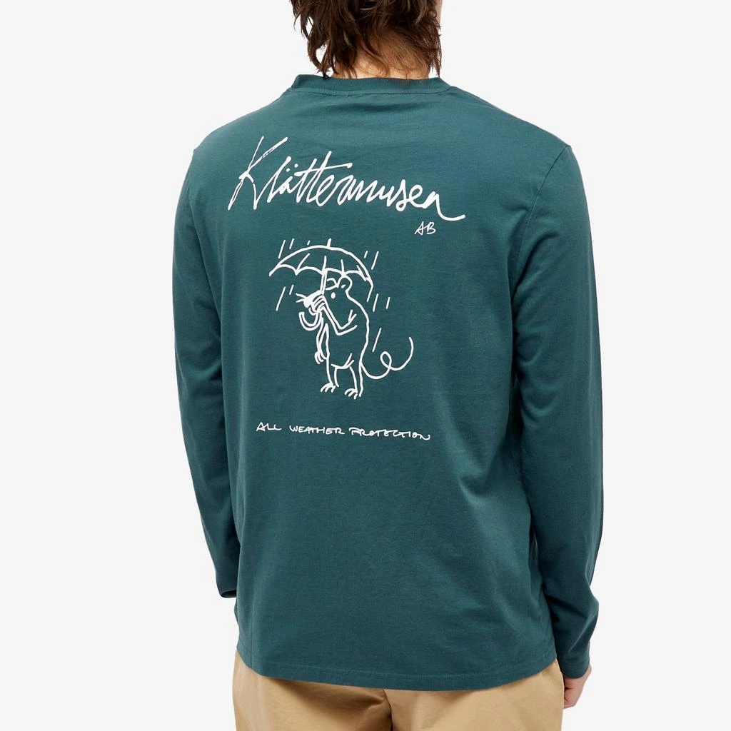 商品Klattermusen|Klattermusen Long Sleeve Runa Rain Mouse T-Shirt,价格¥512,第3张图片详细描述