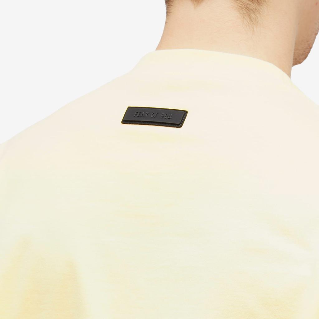 FOG ESSENTIALS CREWNECK T-SHIRT YELLOW Tシャツ イエロー Yellow Crewneck T-Shirt by Fear of God ESSENTIALS on Sale