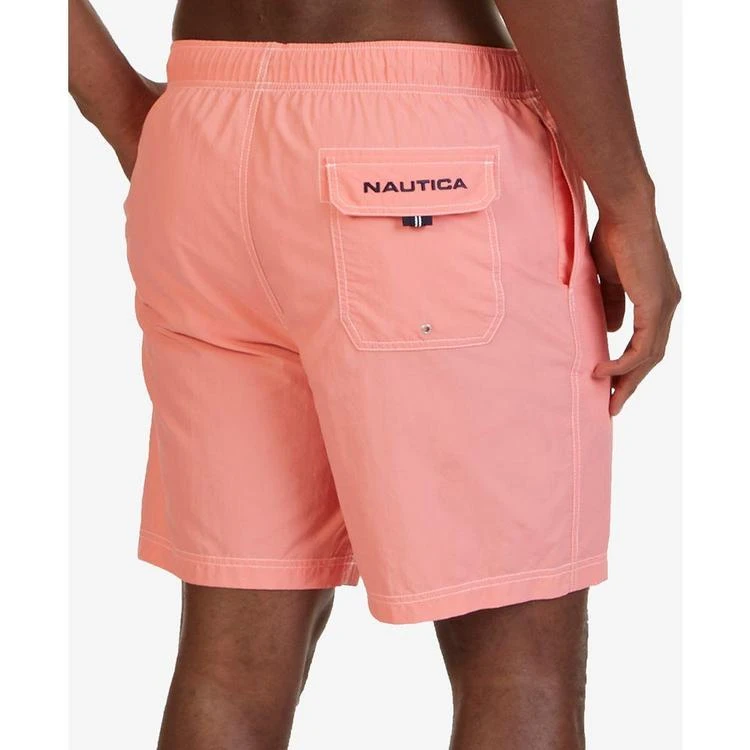 商品Nautica|Men's 8 1/2" Swim Trunks,价格¥150,第2张图片详细描述