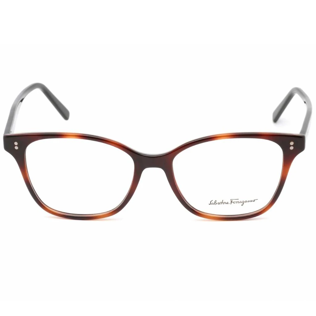 商品Salvatore Ferragamo|Salvatore Ferragamo Women's Eyeglasses - Tortoise Cat-Eye Frame Frame | SF2912 241,价格¥396,第2张图片详细描述
