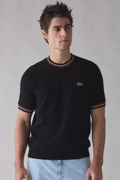 商品Lacoste|Lacoste Classic Short Sleeve Sweater,价格¥1049,第1张图片