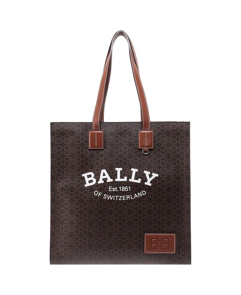 商品Bally|Logo Patch Monogram Print Tote Bag,价格¥3781,第1张图片